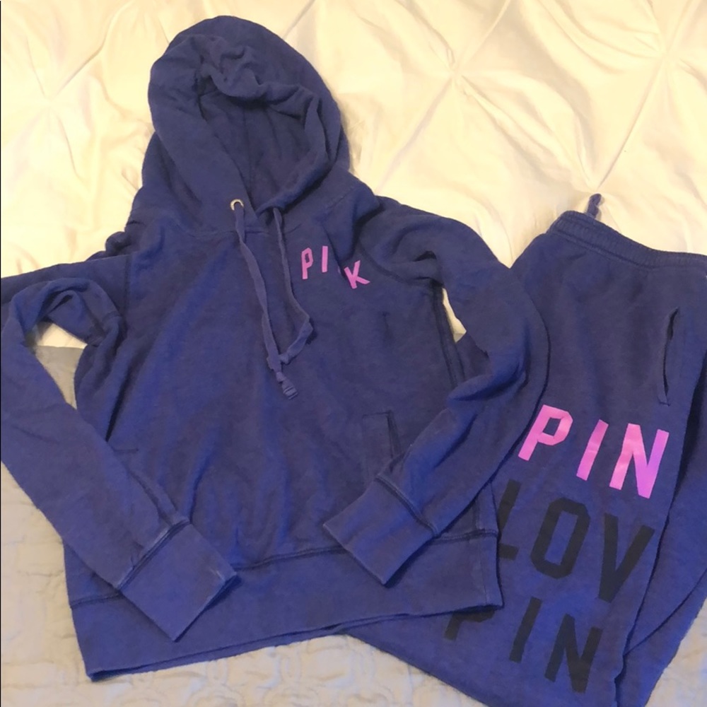 PINK sweat suit